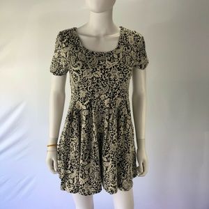 Mercury Duo Small Stitch Open Back A Line Dress